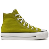  sneakers converse chuck taylor all star lift platform a08286c πράσινο