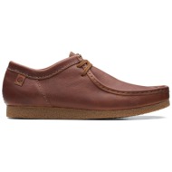  κλειστά παπούτσια clarks shacre ii run 26159431 καφέ