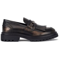  loafers gino rossi kemer-1078-24 καφέ