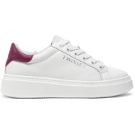  αθλητικά twinset sneaker 242gcj012 s λευκό