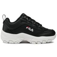  αθλητικά fila strada low kids 1010781.25y μαύρο