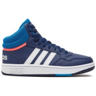  αθλητικά adidas hoops mid 3.0 k gw0400 σκούρο μπλε