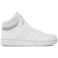  αθλητικά adidas hoops 3.0 mid k gw0401 λευκό