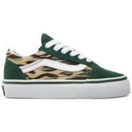  πάνινα παπούτσια vans uy old skool vn0a7q5fbgk1 πράσινο