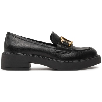 loafers twinset 242tcp030 μαύρο