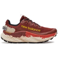  παπούτσια για τρέξιμο new balance fresh foam x more trail v3 mtmorar3 καφέ