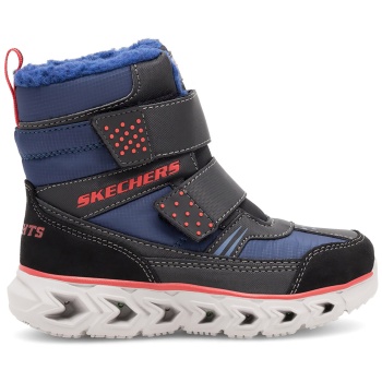 μπότες χιονιού skechers 90588l/nvbk σε προσφορά