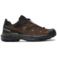  αθλητικά salomon x ultra 360 leather gore-tex l47571200 καφέ