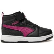  αθλητικά puma rebound v6 mid wtr ac+ ps 307979 04 μαύρο