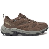  παπούτσια πεζοπορίας jack wolfskin vojo tour texapore low m a62070 καφέ