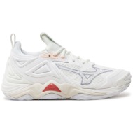  παπούτσια σάλας mizuno wave momentum 3 v1gc2312 λευκό