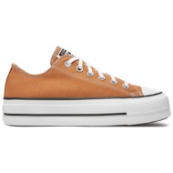  sneakers converse chuck taylor all star lift platform a11540c πορτοκαλί