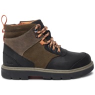  μποτίνια clarks lorcam hike o. 26178387 χακί