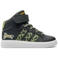  αθλητικά adidas grand court mid lionking k if4094 μαύρο