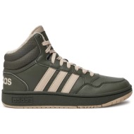  αθλητικά adidas hoops mid 3.0 ih7895 πράσινο