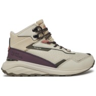  παπούτσια πεζοπορίας jack wolfskin dromoventure texapore mid w 4059651 μπεζ