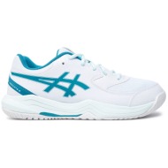  παπούτσια τένις asics gel-dedicate 8 gs 1044a077 λευκό