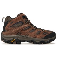  παπούτσια πεζοπορίας merrell moab 3 mid gtx j036749 καφέ