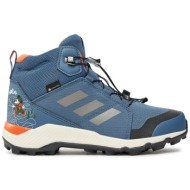  παπούτσια πεζοπορίας adidas terrex disney mid gore-tex ih5089 μπλε