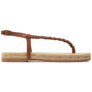  εσπαντρίγιες manebi sandals p 8.8 y0 καφέ