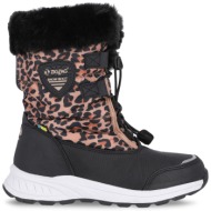  μπότες χιονιού zigzag wesend kids boot wp v2 z244389 καφέ