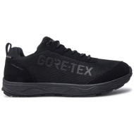  παπούτσια πεζοπορίας treksta campus low gtx uni gore-tex 22401308 008 μαύρο