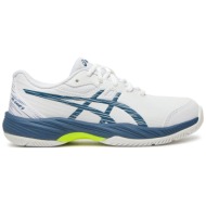  παπούτσια τένις asics gel-game 9 gs 1044a052 λευκό