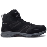  παπούτσια πεζοπορίας treksta moon lace mid gtx uni gore-tex 21204122 008 μαύρο