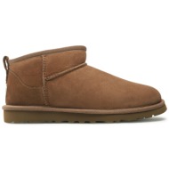  μπότες χιονιού ugg m classic ultra miini 1137391 καφέ