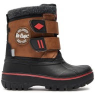  μπότες χιονιού lee cooper lcj-24-44-2864k καφέ