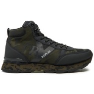  αθλητικά replay arthur mid camo mid-top gms68.000.c0092t πράσινο