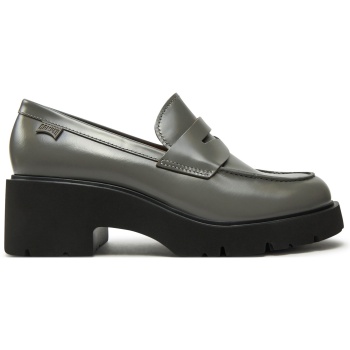 loafers camper milah k201425-020 γκρι