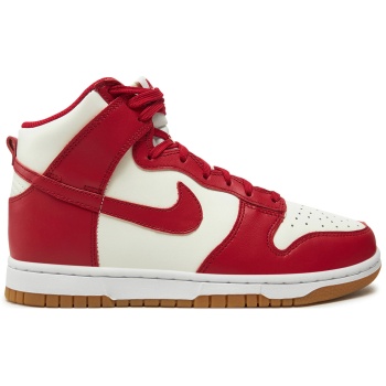 αθλητικά nike w dunk high dd1869 κόκκινο