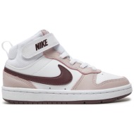  αθλητικά nike court borough mid 2 (psv) cd7783 118 λευκό