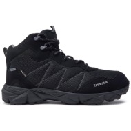  παπούτσια πεζοπορίας treksta skedsmo lace mid gtx uni gore-tex 22401106 008 μαύρο