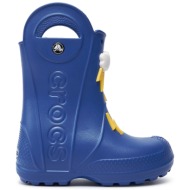  γαλότσες crocs handle it lightning bolt rain boot kids 210027 μπλε