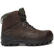  μποτίνια timberland halbhoher chillberg snow boot tb1a64n89311 καφέ