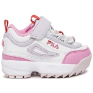  αθλητικά fila disruptor e cb tdl ffk0034.13355 λευκό