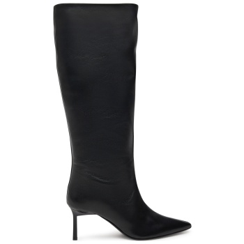 μπότες calvin klein heel knee boot 70 σε προσφορά