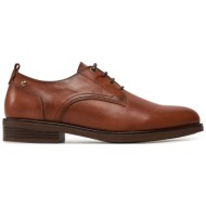  oxfords pikolinos w3c-4867 καφέ