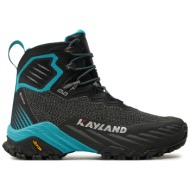  παπούτσια πεζοπορίας kayland duke mid w`s gtx gore-tex 018022500 μαύρο