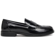  loafers calvin klein city sleek hw0hw02306 μαύρο