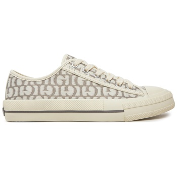 sneakers guess flpcar fal12 γκρι