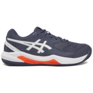  παπούτσια τένις asics gel-dedicate 8 clay 1041a448 σκούρο μπλε