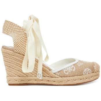 εσπαντρίγιες guess fljcyr fab04 μπεζ