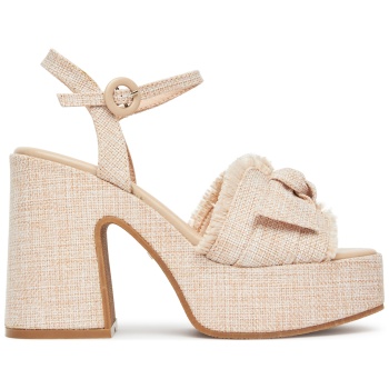 σανδάλια deezee f23858-35 μπεζ