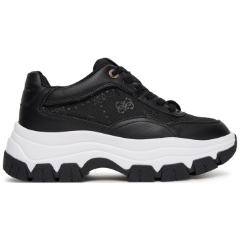 αθλητικά guess flfbrt ele12 μαύρο