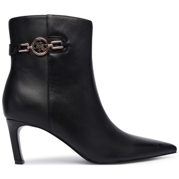 μποτάκια guess flfpai lea10 μαύρο