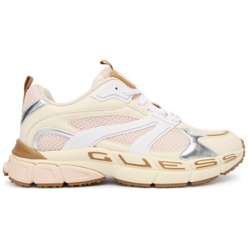 αθλητικά guess flfbvl ele12 μπεζ