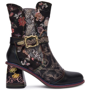 μποτάκια laura vita evcao 82 μαύρο